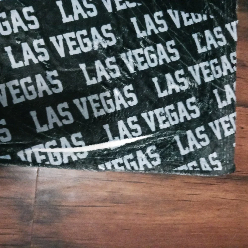 Las Vegas Raiders Immanuel 59 Custom Fleece Throw Blanket 50x40 Black Silver